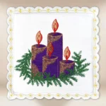 Palla vyšívaná adventná OB102/5/26