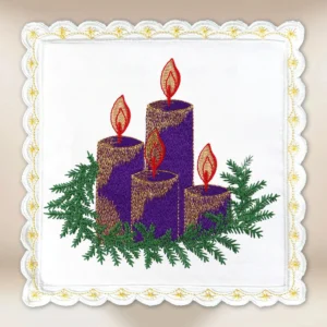 Palla vyšívaná adventná OB102/5/26